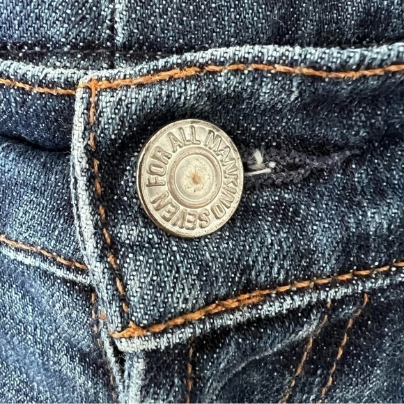 Vintage 7 For All Mankind Women’s Bootcut Jeans size 6/8 - Picture 9 of 14